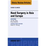 Hand Surgery in Asia and Europe