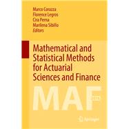 Mathematical and Statistical Methods for Actuarial Sciences and Finance Maf 2016