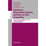 Databases, Information Systems, and Peer-to-peer Computing