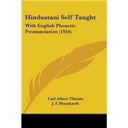 Hindustani Self Taught : With English Phonetic Pronunciation (1916)
