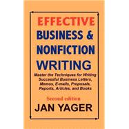 Effective Business and Nonfiction Writing