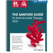 The Sanford Guide Antimicrobial Therapy Spiral Edition 2026 book cover, ISBN 9781944272340