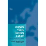 Changing Values, Persisting Cultures