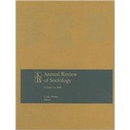 Annual Review of Sociology 2008