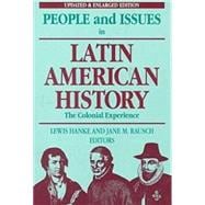 People and Issues in Latin American History