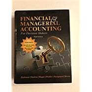 FINANCIAL & MANAGERIAL ACCOUNTING FOR DECISION MAKERS w/ Course Access Code
