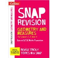 Collins Snap Revision – Geometry and Measures (for papers 1, 2 and 3): Edexcel GCSE Maths Foundation