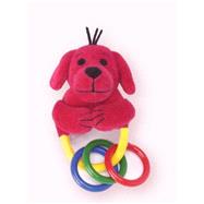 Clifford The Small Red Puppy Ring Rattle (pack Of 12)