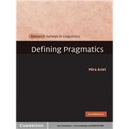 Defining Pragmatics