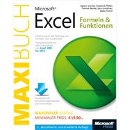 Microsoft Excel: Formeln & Funktionen - Das Maxibuch, 3., aktualisierte und erweiterte Auflage: Einführung in die Nutzung von Formeln und Funktionen