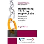 Transforming U.S. Army Supply Chains