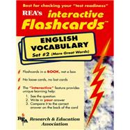 English Vocabulary - Set #2 Interactive Flashcards Book