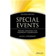 Special Events Proven Strategies for Nonprofit Fundraising,9780471462354