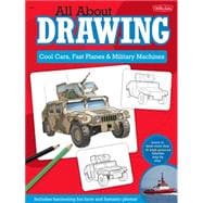 All About Drawing Cool Cars, Fast Planes & Military Machines Learn how to draw more than 40 high-powered vehicles step by step