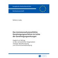 Das Immissionsschutzrechtliche Genehmigungsverfahren Im Lichte Der Genehmigungswirkungen