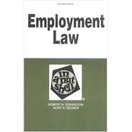 Employment Law in a Nut Shell Nutshell