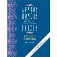 Awards, Honors & Prizes