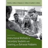 Instructional Methods For Secondary Students With Learning And Behavior Problems