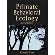 Primate Behavioral Ecology