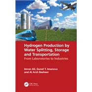 Hydrogen Production by Water Splitting, Storage and Transportation