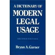 A Dictionary of Modern Legal Usage