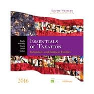 South-Western Federal Taxation 2016: Essentials of Taxation: Individuals and Business Entities, 19th Edition