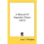 A Manual Of Vegetable Plants