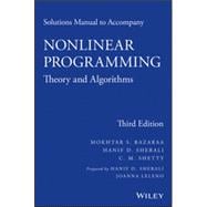 Solutions Manual to accompany Nonlinear Programming Theory and Algorithms