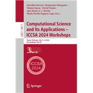 Computational Science and Its Applications – ICCSA 2024 Workshops