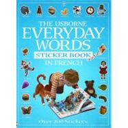 The Usborne Everyday Words Sticker Book
