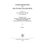 Teil 2. Register book cover, ISBN 9783112652374