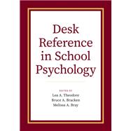 Desk Reference in School Psychology