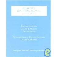 College Algebra: Graph's and Models