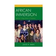 African Immersion American College Students in Cameroon