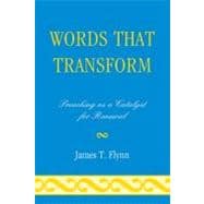 Words That Transform Preaching as a Catalyst for Renewal