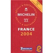 Michelin Red Guide 2004 France