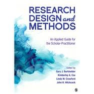 Research Design and Methods,9781544342382