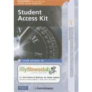 MyFitnessLab Student Access Code Card for Total Fitness and Wellness, Media Update