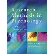 Research Methods in Psychology : A Practical Introduction