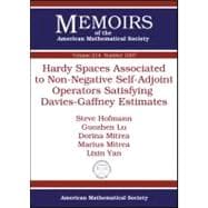 Hardy Spaces Associated to Non-Negative Self-Adjoint Operators Satisfying Davies-Gaffney Estimates