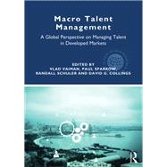Macro Talent Management: A global perspective