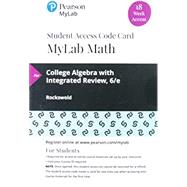 MyLab Math with Pearson eText -- 18 Week Standalone Access Card -- for College Algebra with Modeling & Visualization