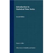 Introduction to Statistical Time Series,9780471552390