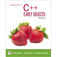 Starting Out with C++ Early Objects Plus MyLab Programming with Pearson eText -- Access Card Package