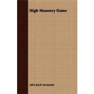 High Masonry Dams,9781408622391