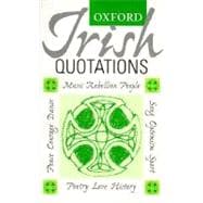 Oxford Irish Quotations