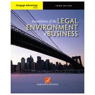 Cengage Advantage Books: Foundations of the Legal Environment of Business, 3rd Edition