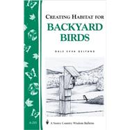 Creating Habitat for Backyard Birds