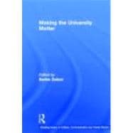 Making the University Matter