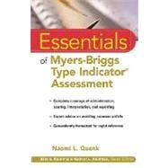 Essentials of Myers-Briggs Type Indicator<sup>®</sup> Assessment